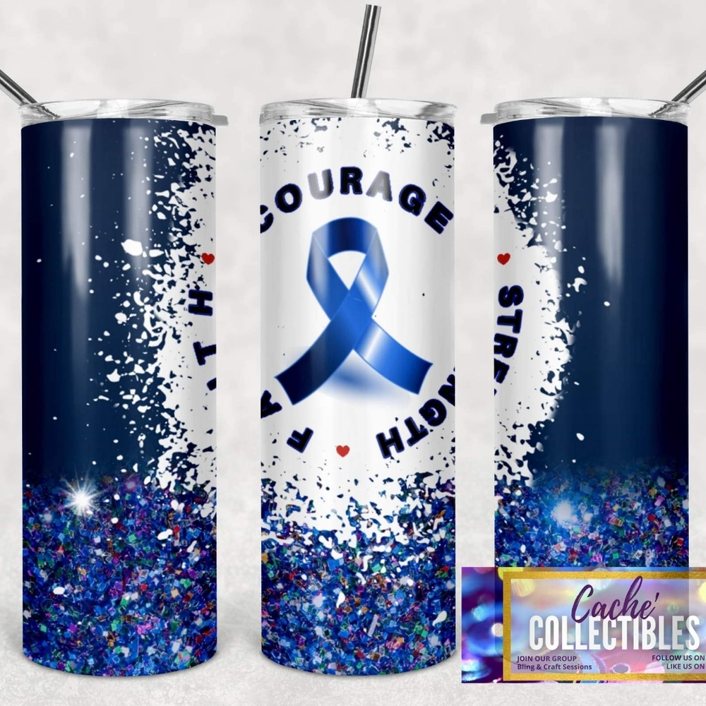 Colon Cancer Awareness Tumbler